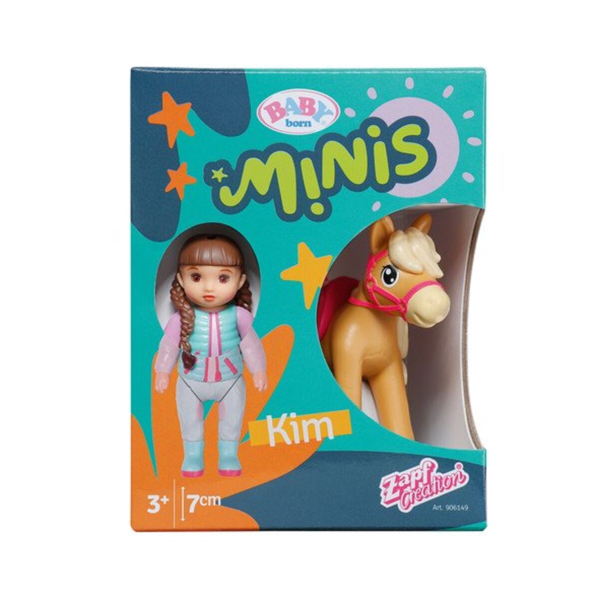 BABY born® Minis - Spielset Horse Fun mit Kim