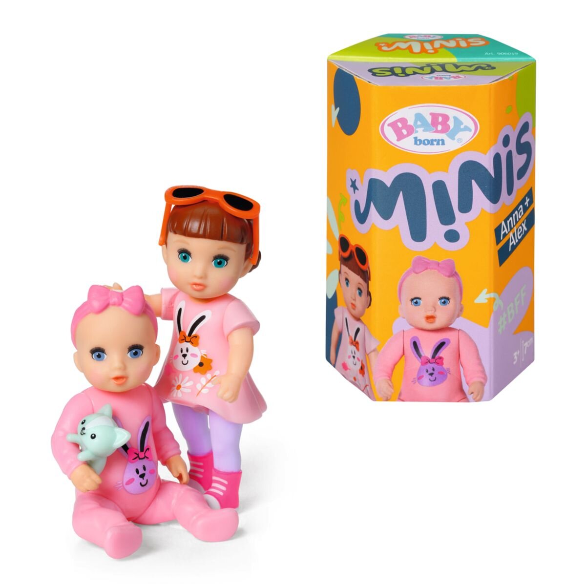 BABY born® Minis - Doppelpack Alex & Anna