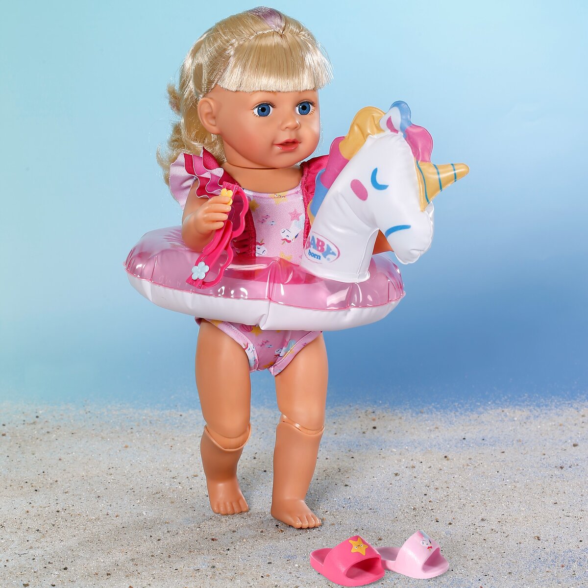 BABY born® Schwimm-Set Einhorn 43cm