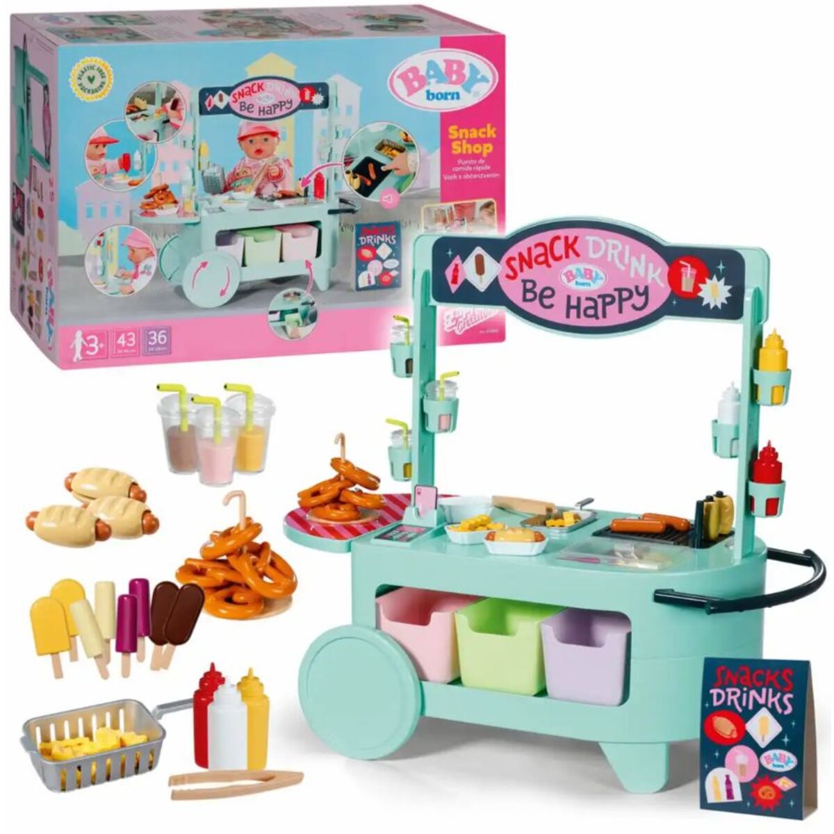 BABY born® Snack Shop
