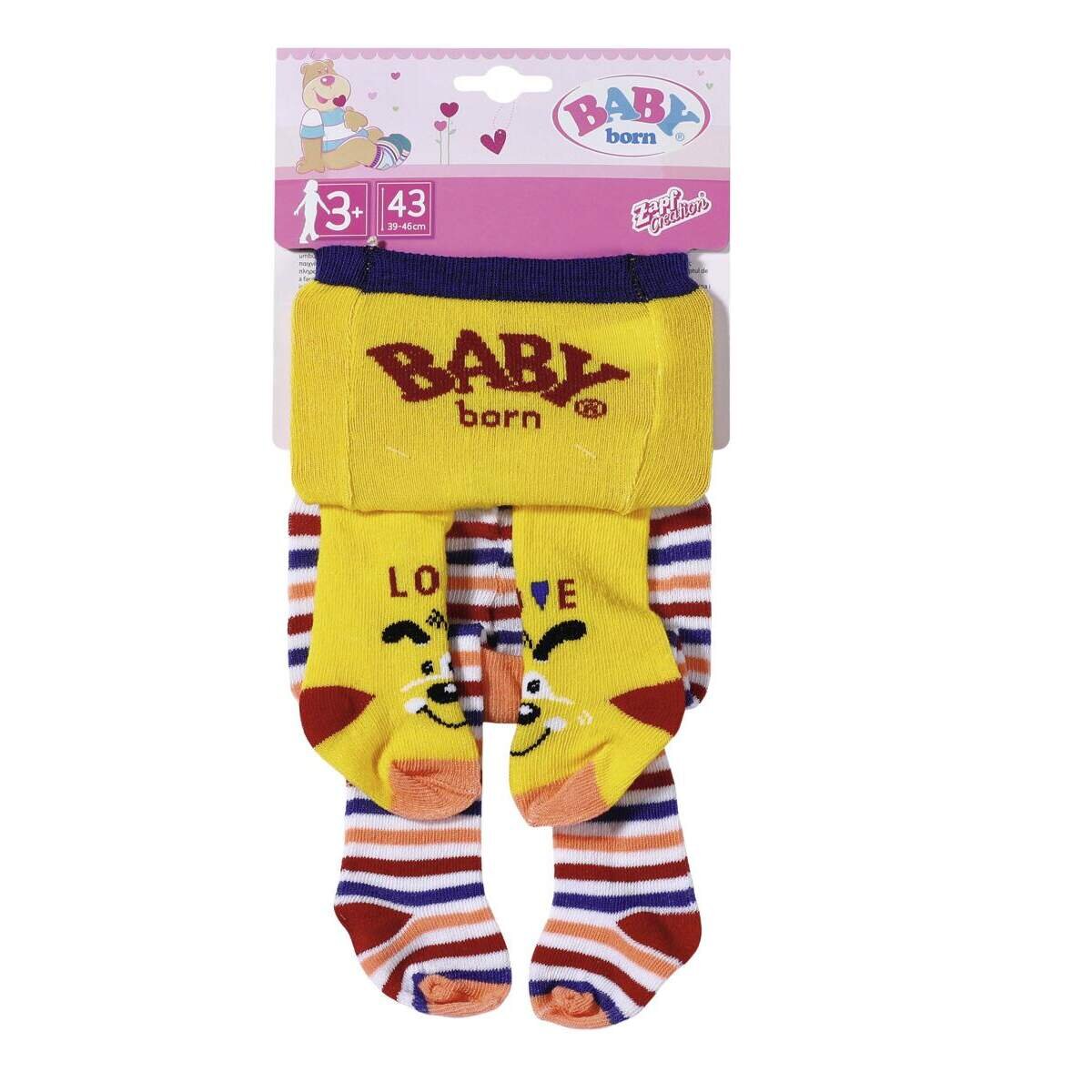 BABY born® Strumpfhose 2x 43 cm im Set, sortiert