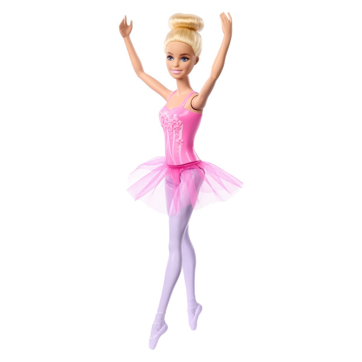 Barbie Ballerina Puppe, blond mit lila Tütü