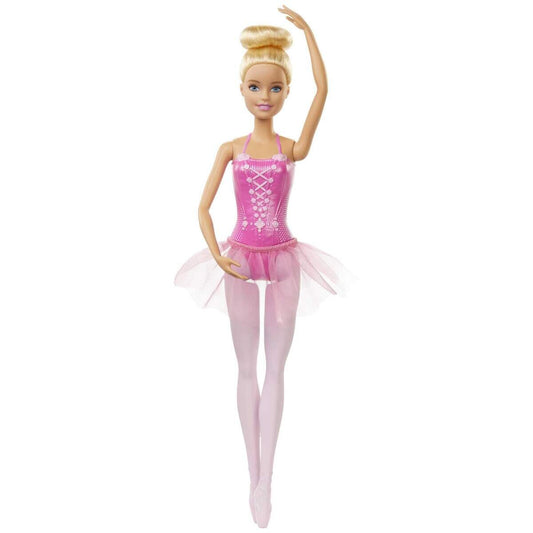 Barbie Ballerina-Puppe mit Tutu und Spitzenschuhen, 1 Stück, 3-fach sortiert