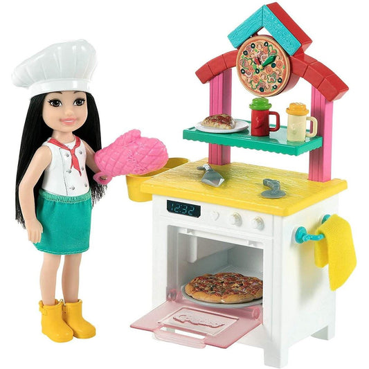 Barbie Chelsea Bäckerin-Spielset mit Puppe und Zubehör