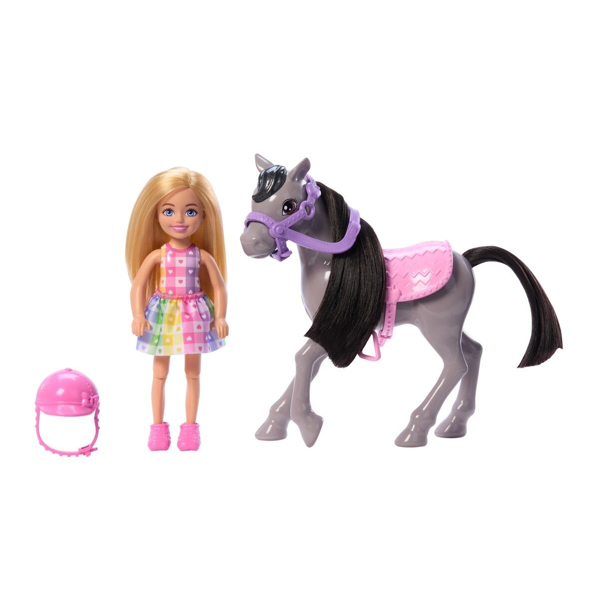 Barbie Chelsea und Pony Puppe und Pony