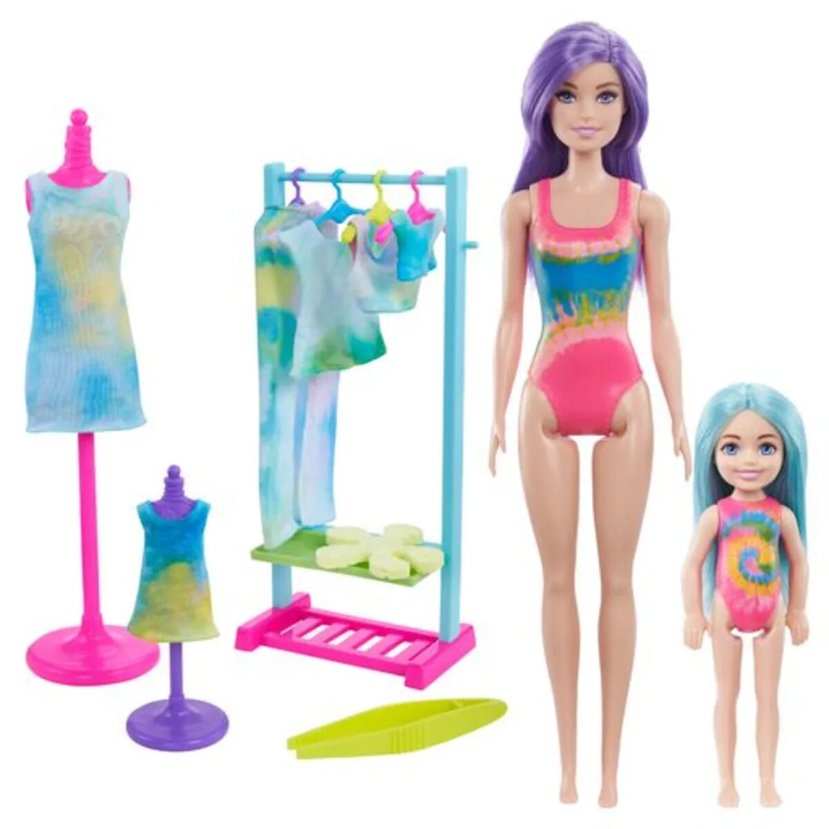 Barbie Color Reveal Neon Batik Mode Kit