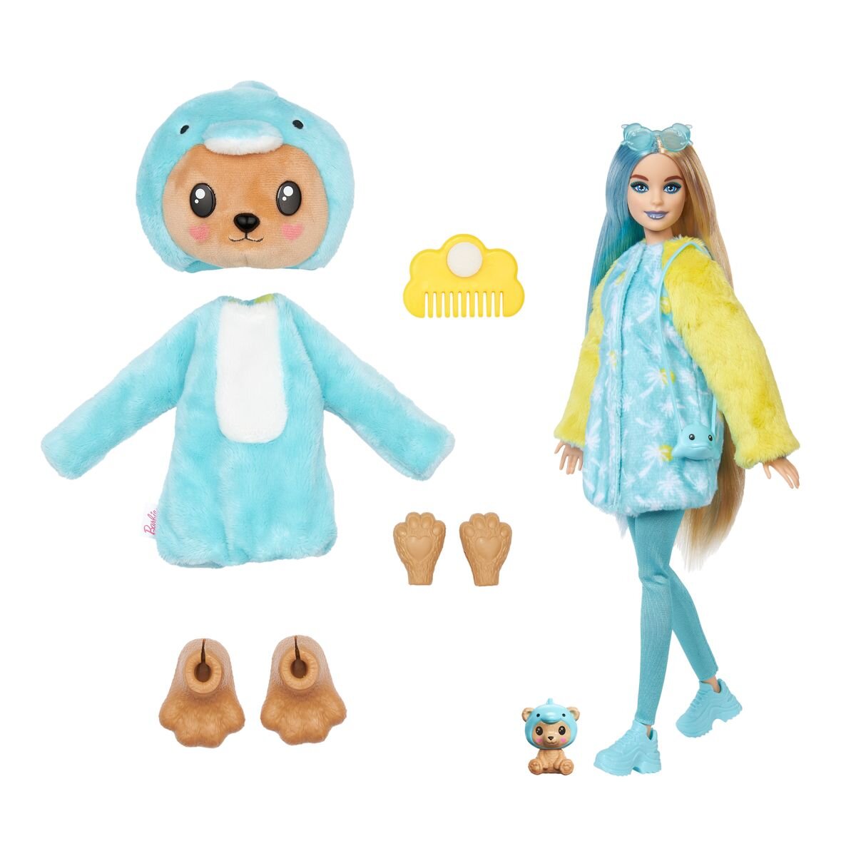 Barbie Cutie Reveal Barbie Costume Cuties Series - Teddy Dolphin