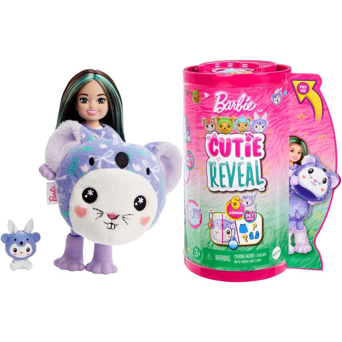 Barbie Cutie Reveal Chelsea Costume Cuties Series - Bunny in Koala