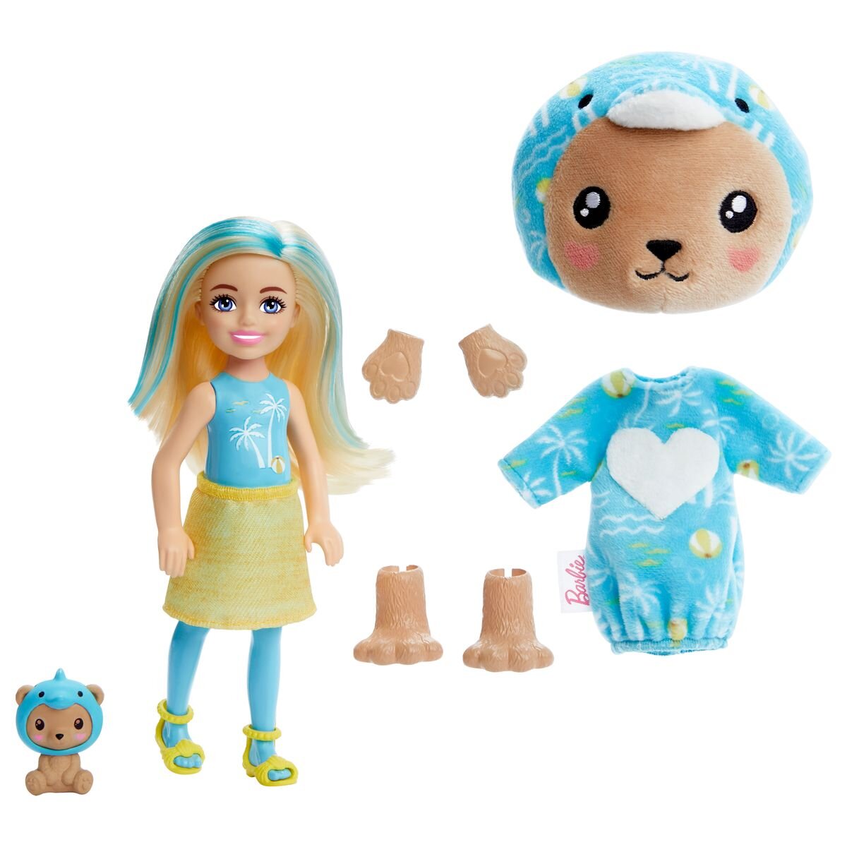 Barbie Cutie Reveal Chelsea Costume Cuties Series - Teddy Dolphin