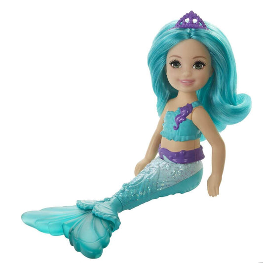 Barbie Dreamtopia Chelsea Meerjungfrau-Puppen, 17 cm, 1 Stück, 6-fach sortiert