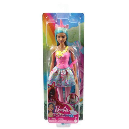 Barbie Dreamtopia Einhorn-Puppe im Regenbogen-Look