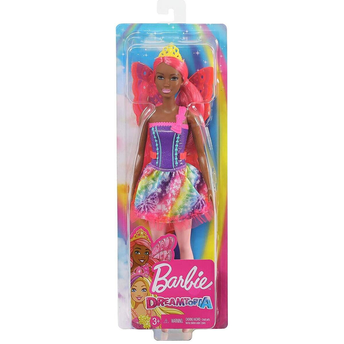 Barbie Dreamtopia Fee orange Haare mit Flügeln