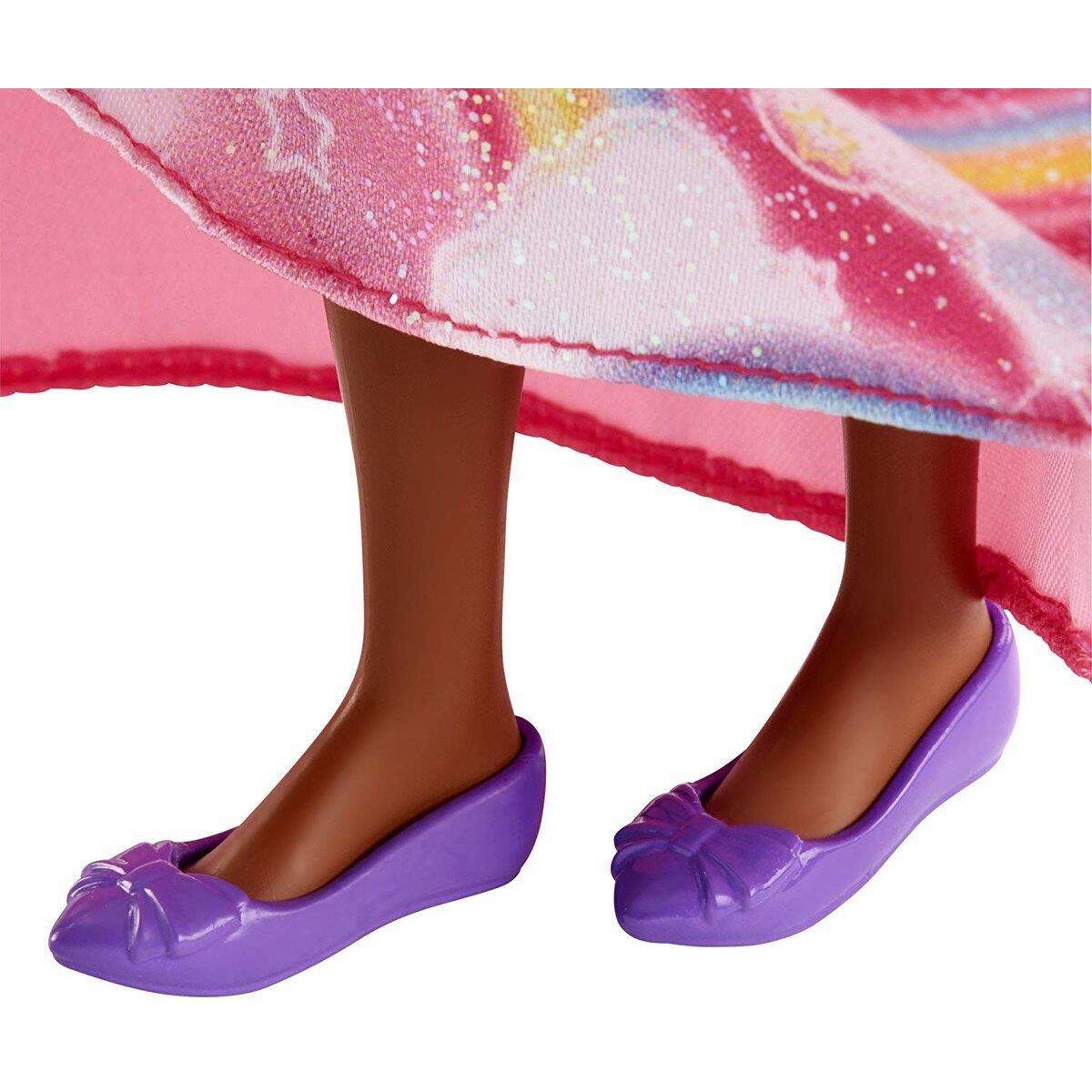 Barbie Dreamtopia Regenbogen-Prinzessin dunkel
