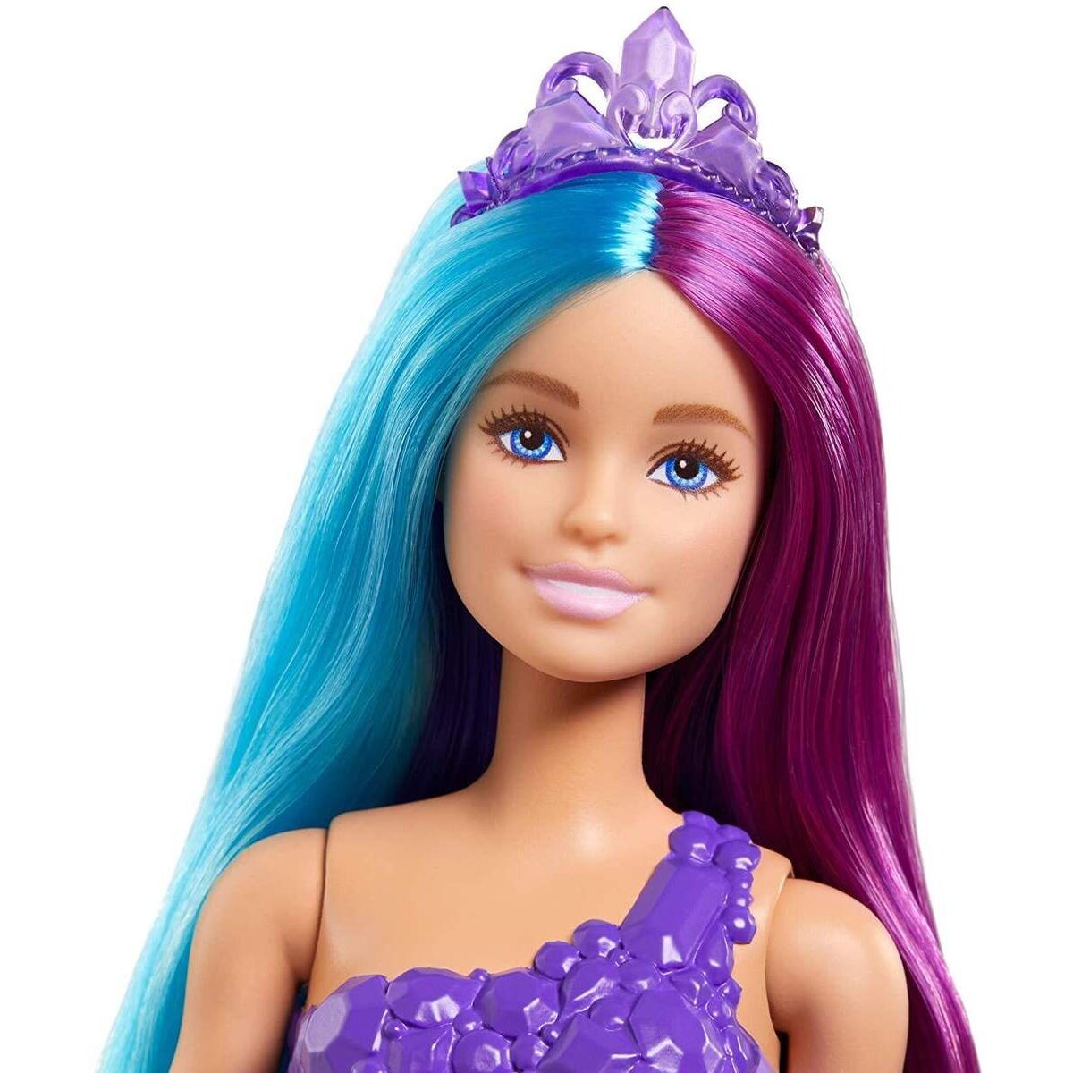 Barbie Dreamtopia Regenbogenzauber Meerjungfrau Puppe mit langem Haar