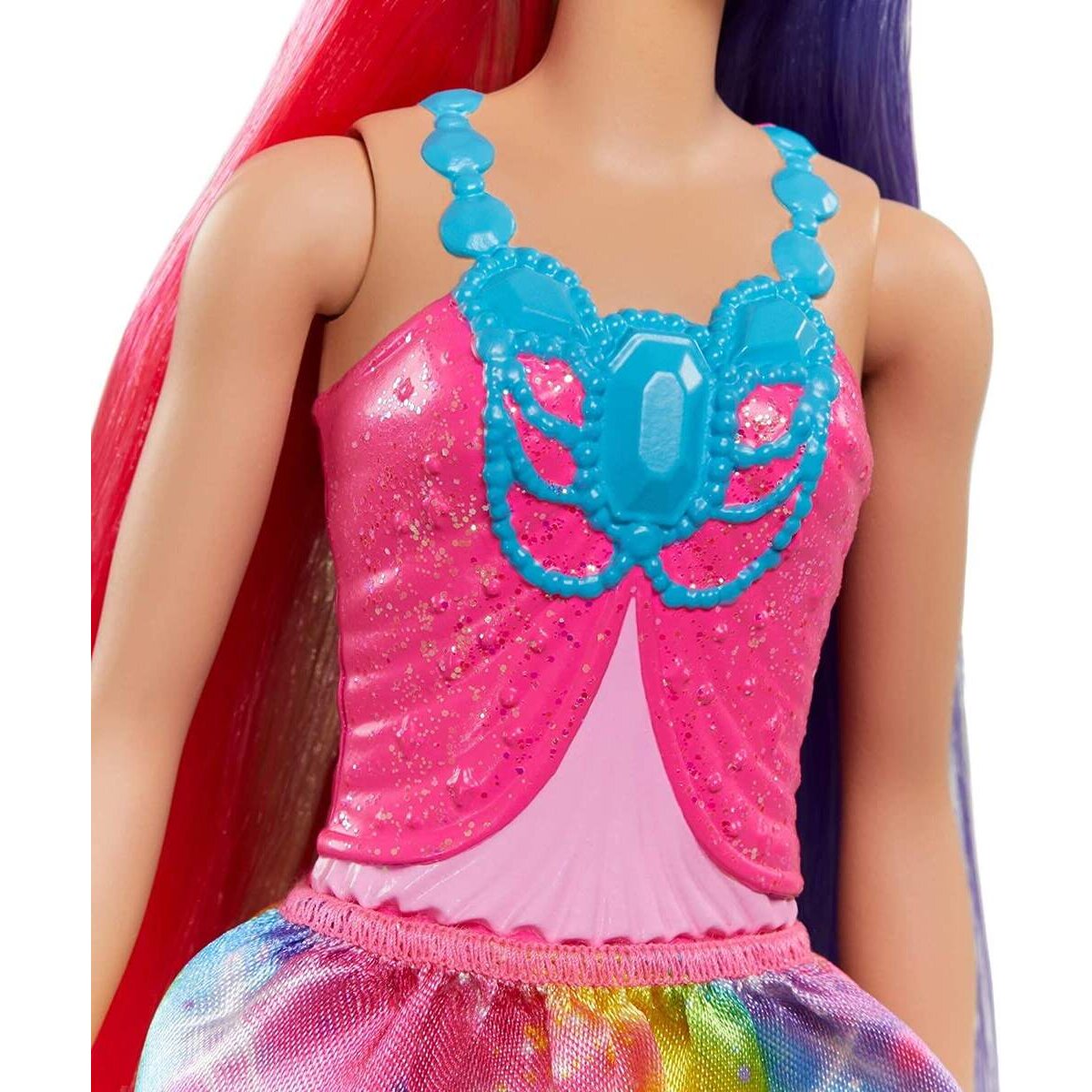 Barbie Dreamtopia Regenbogenzauber Prinzessin Puppe, Anziehpuppe