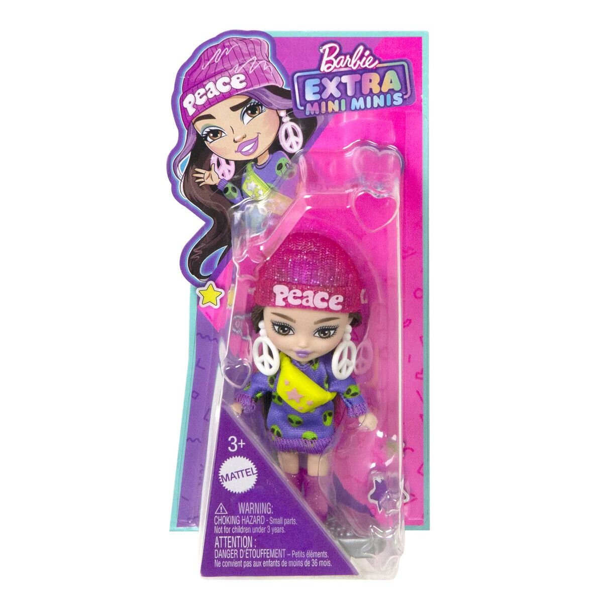 Barbie Extra Mini Minis brünette Puppe