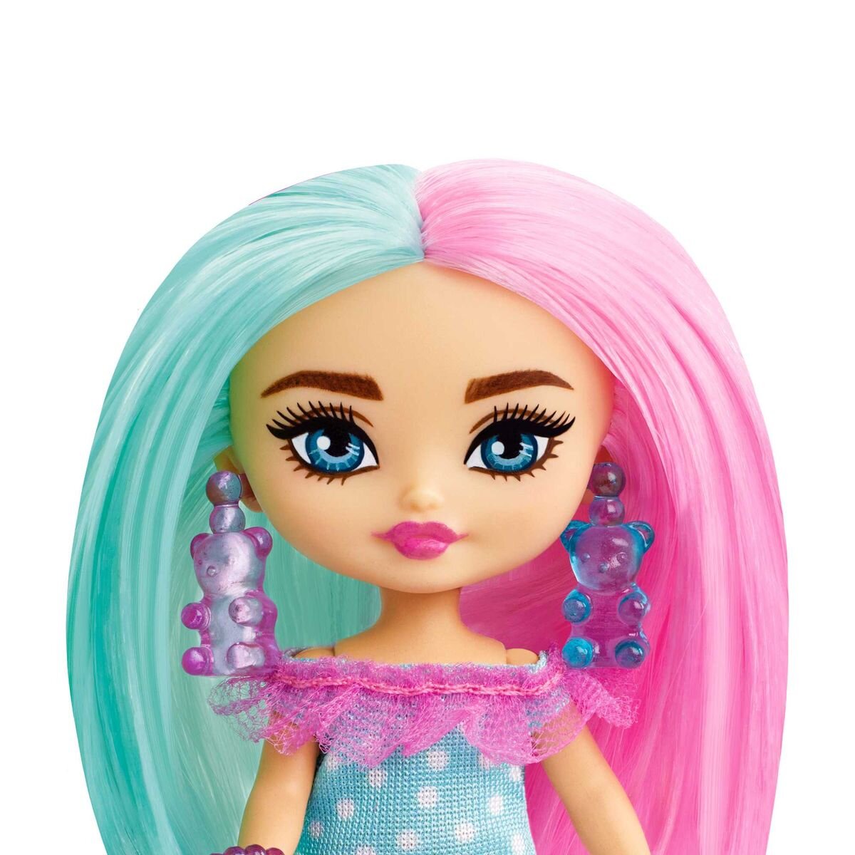 Barbie Extra Mini Minis Puppe mit rosa- und minzfarbenem Haar