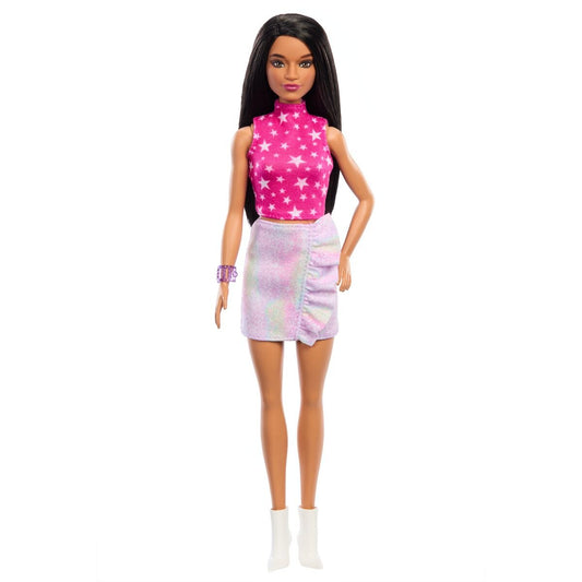 Barbie Fashionista Doll - Rock Pink and Metallic