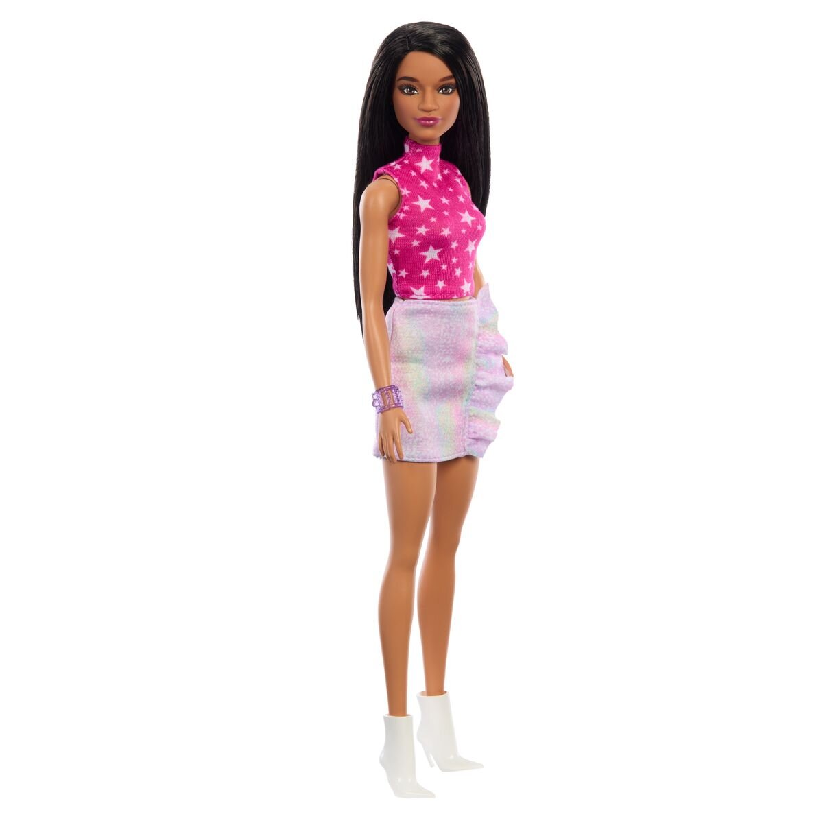 Barbie Fashionista Doll - Rock Pink and Metallic