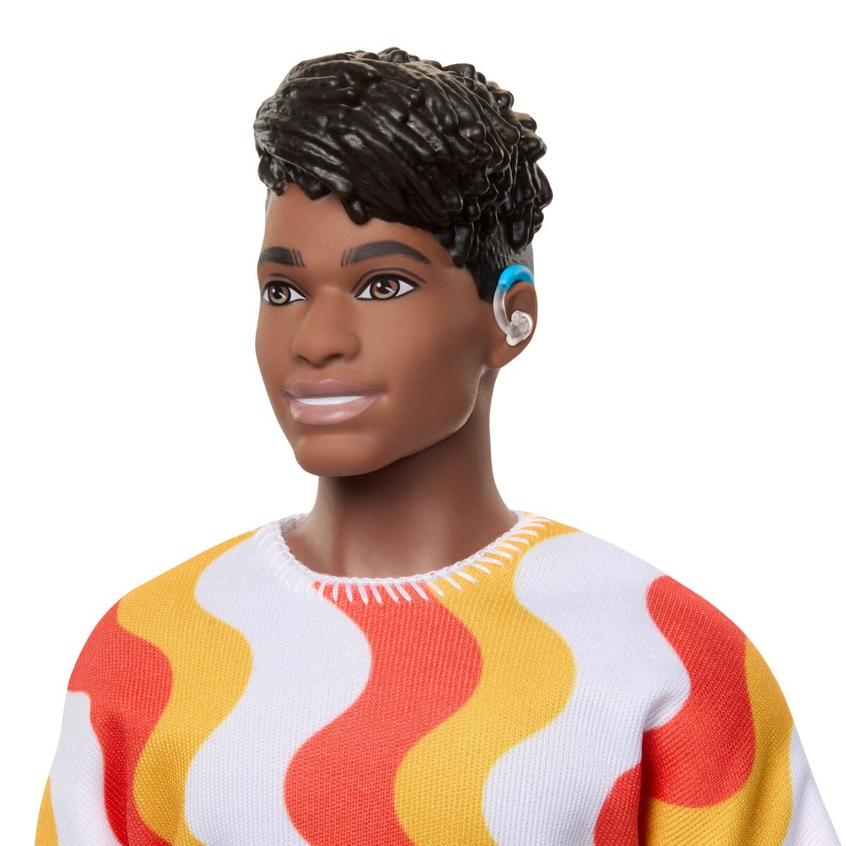 Barbie Fashionista Ken-Puppe - Red and Orange Shirt