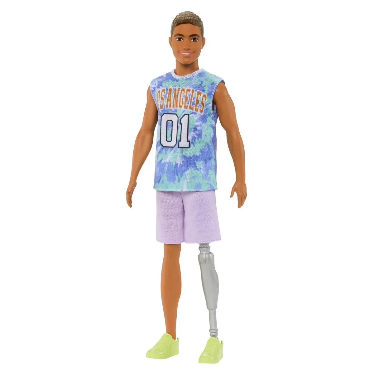 Barbie Fashionista Ken-Puppe mit Prothese im Sport-Look