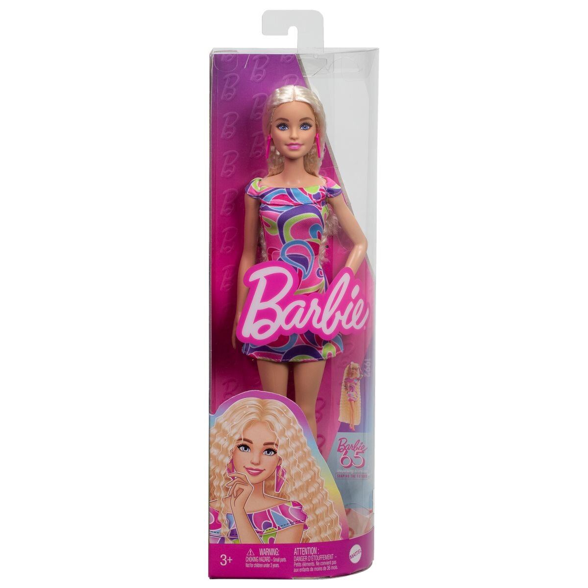Barbie Fashionista Puppe blond, von Totally Hair inspirierter Look
