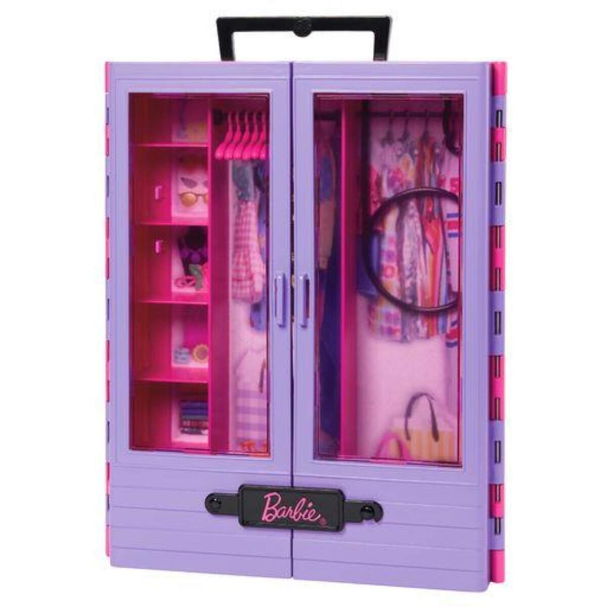 Barbie Fashionistas Kleiderschrank, 6 Kleiderbügel