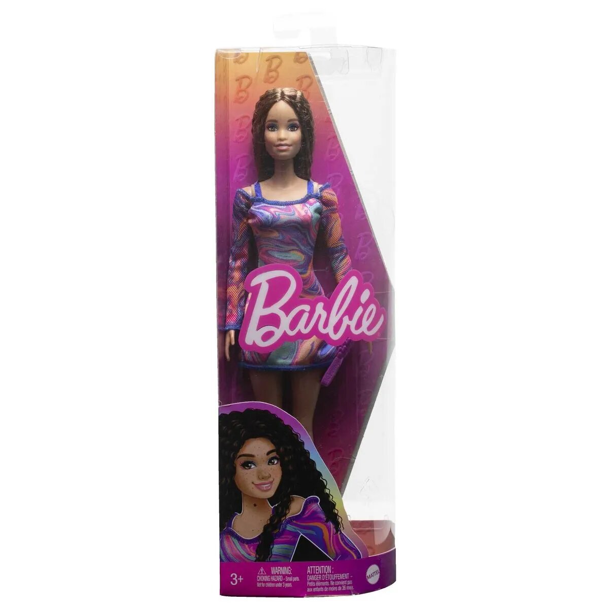 Barbie Fashionistas Puppe mit gekrepptem Haar und Sommersprossen