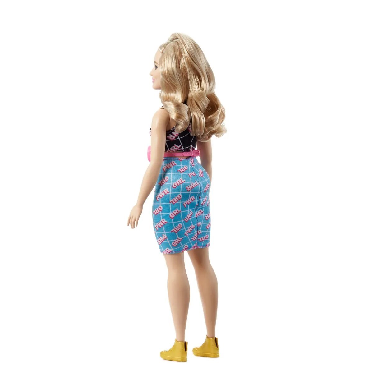 Barbie Fashionistas-Puppe mit "Girl Power" Aufdruck