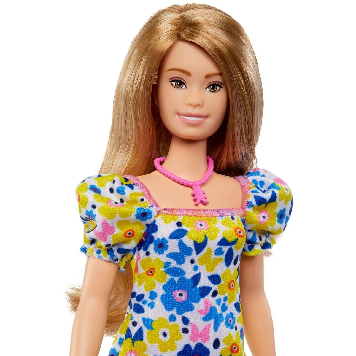 Barbie Fashionistas Puppemit Down-Syndrom im Blümchenkleid