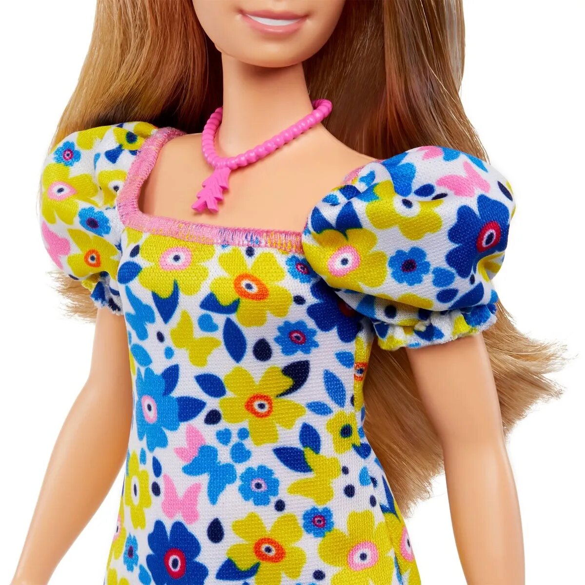 Barbie Fashionistas Puppemit Down-Syndrom im Blümchenkleid