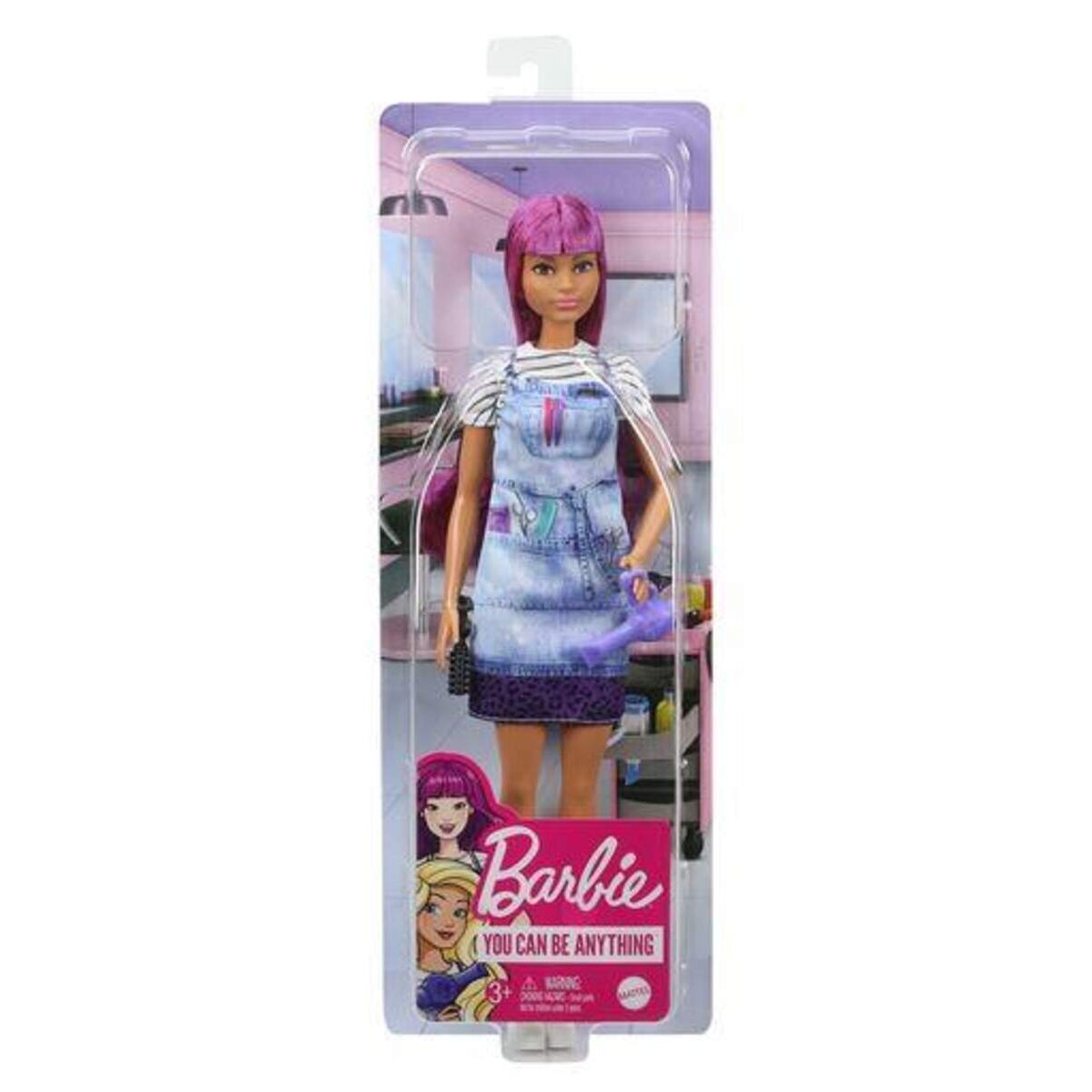 Barbie Haarsytlistin Puppe, Anziehpuppe