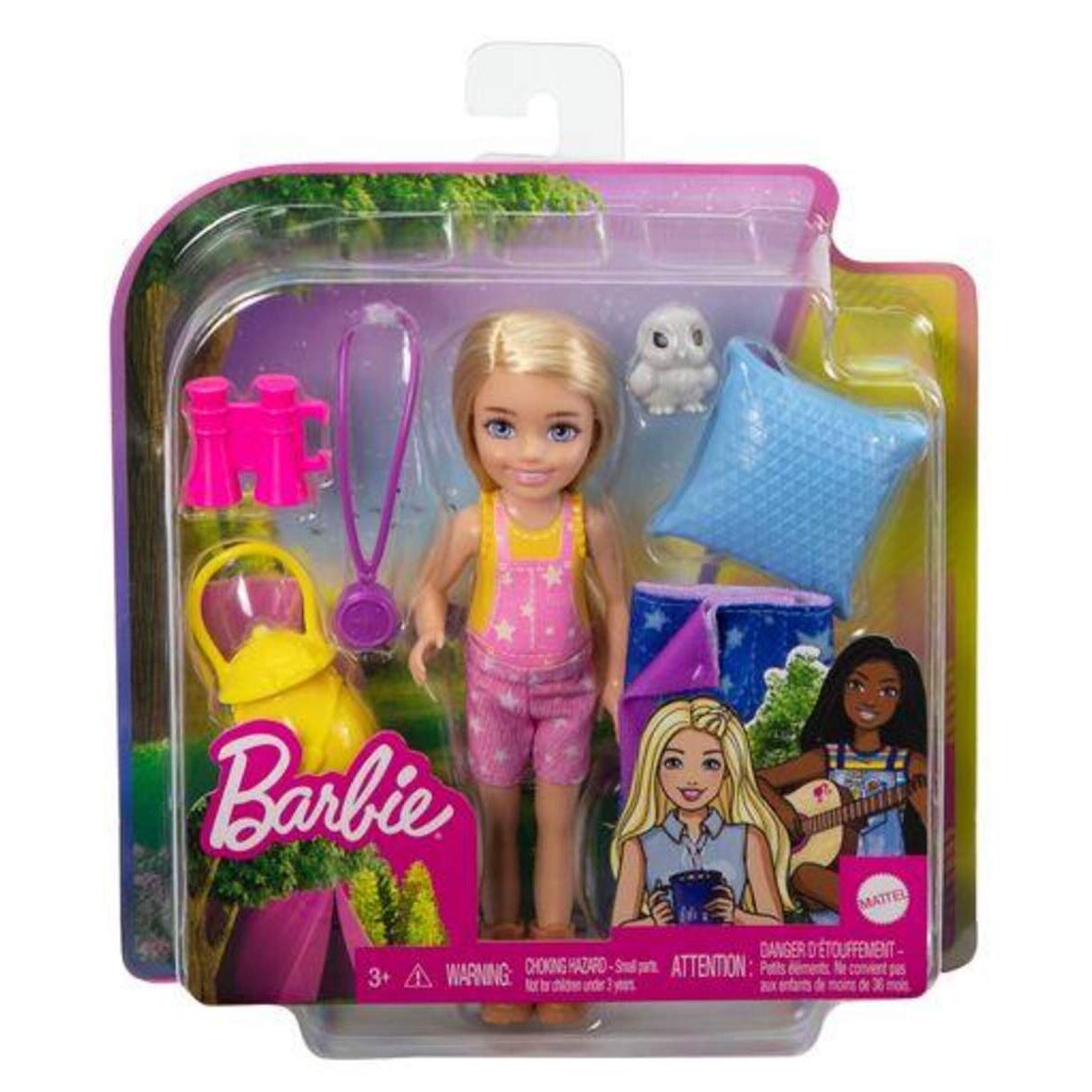 Barbie "It takes two Camping" Chelsea Puppe inkl. Tier & Zubehör