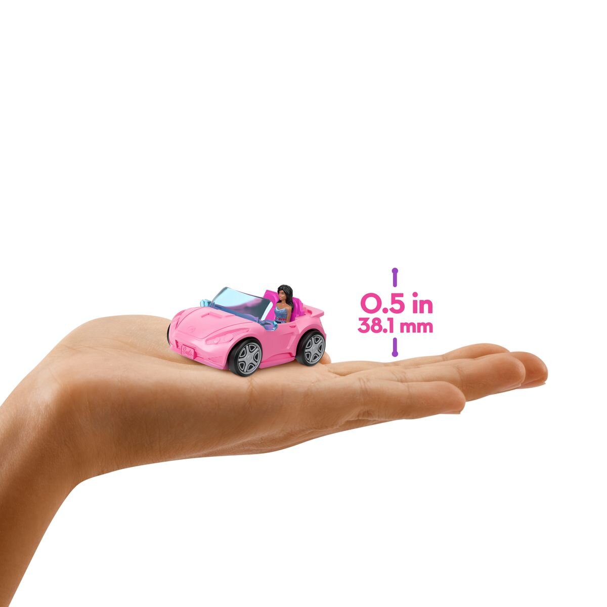 Barbie Mini BarbieLand  Puppe und Cabrio