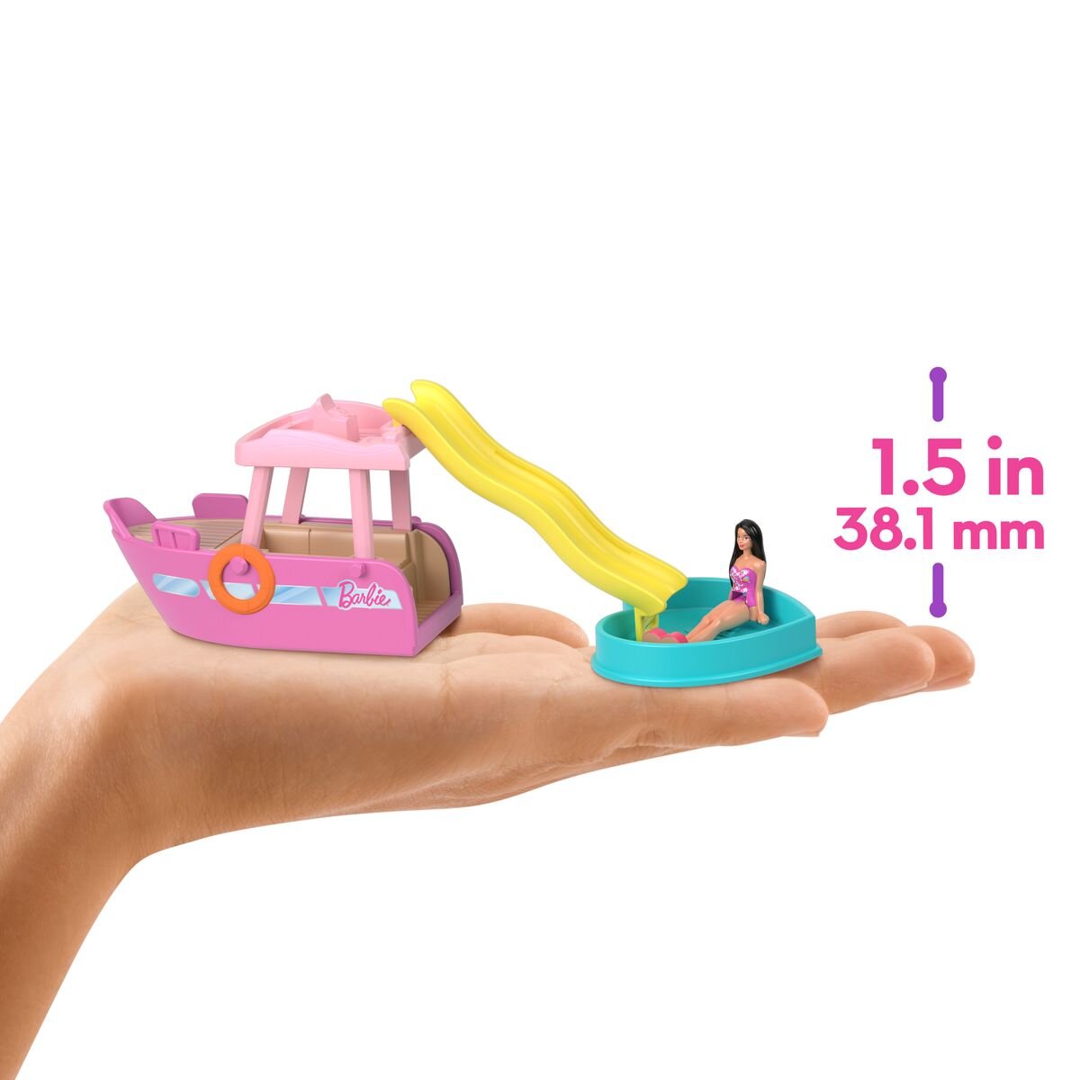 Barbie Mini BarbieLand Puppe und Traumboot