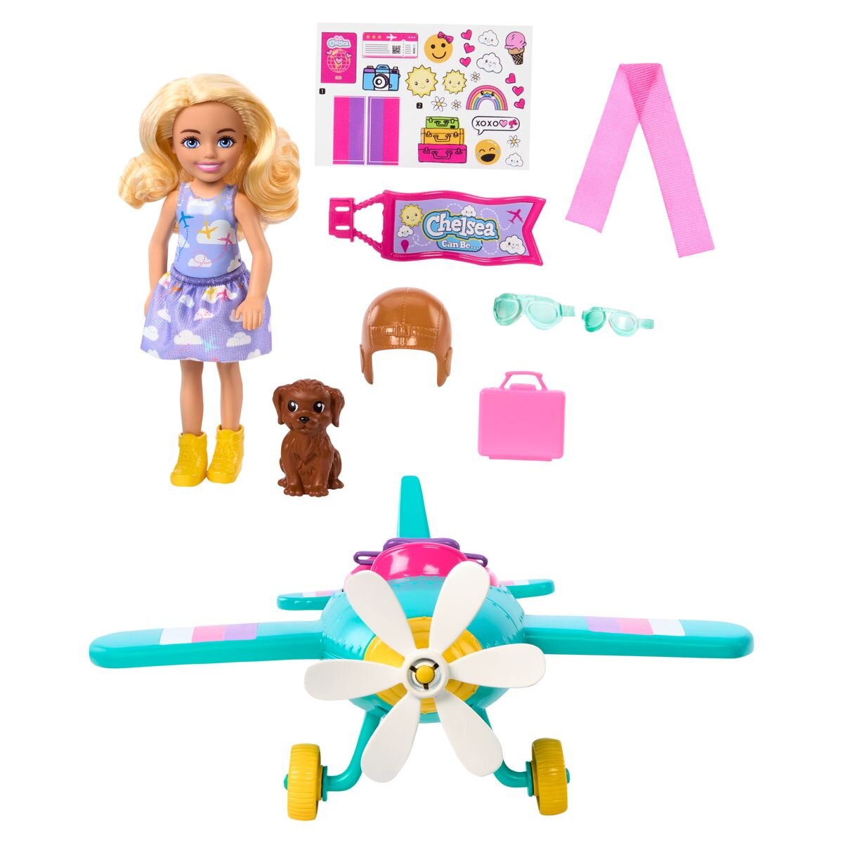 Barbie New Chelsea Flugzeug Spielset