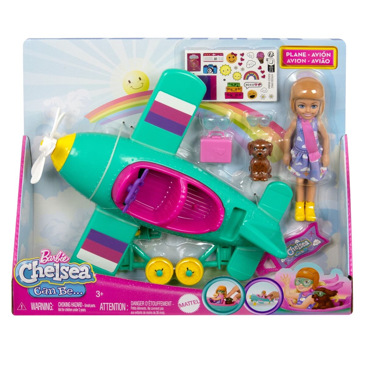 Barbie New Chelsea Flugzeug Spielset