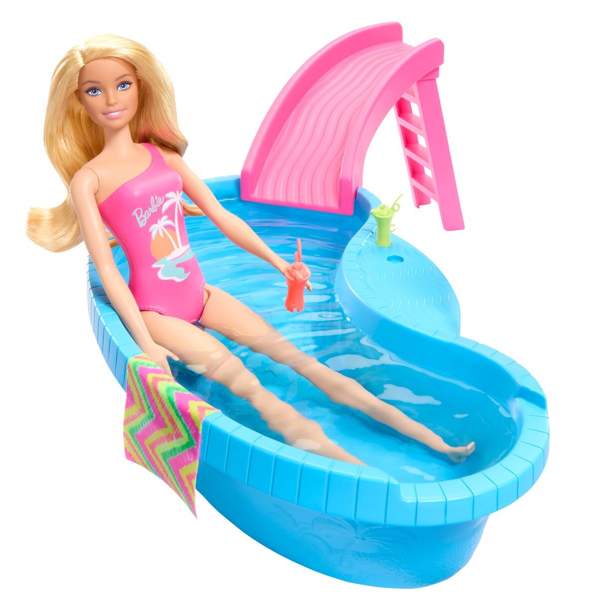 Barbie Pool mit Puppe Refresh