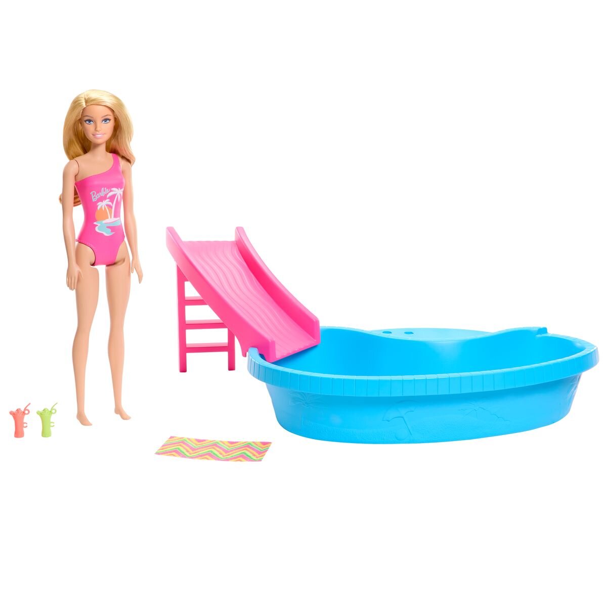 Barbie Pool mit Puppe Refresh