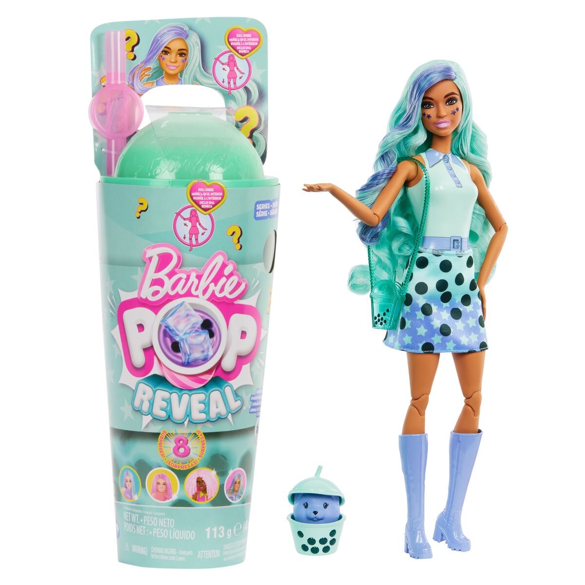 Barbie Pop! Reveal Boba Series - Green Tea