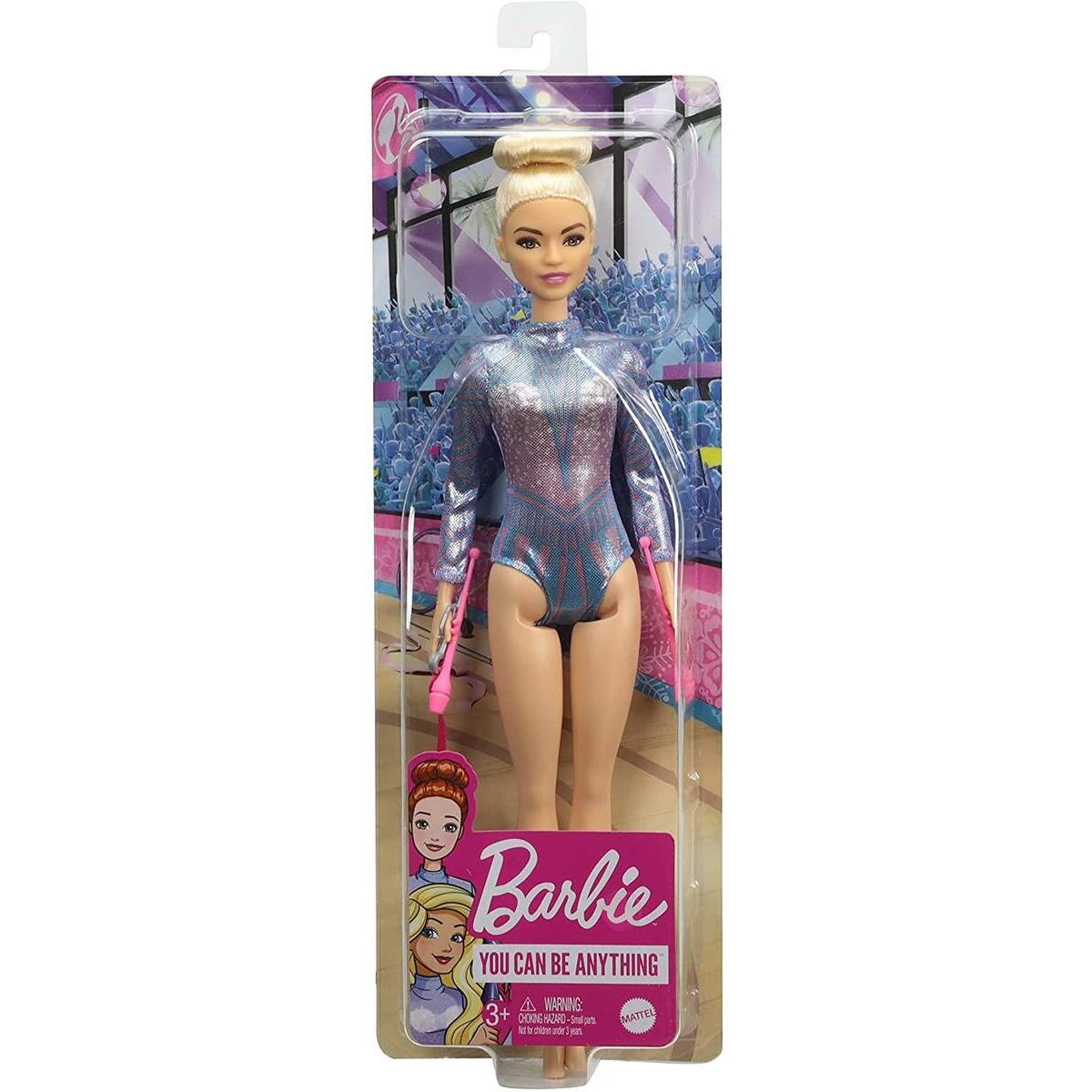 Barbie Rhythmische Sport-Gymnastik Puppe, Anziehpuppe