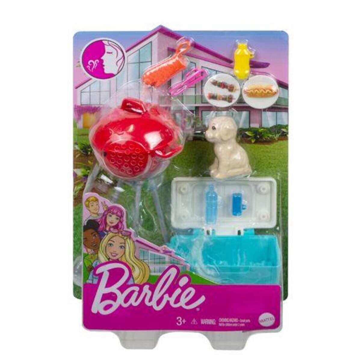 Barbie Spielset Zubehör, 1 Stück, 3-fach sortiert