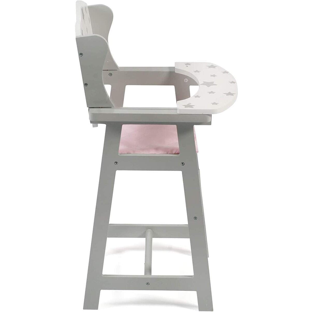 Bayer Chic Puppen-Hochstuhl Stars grau