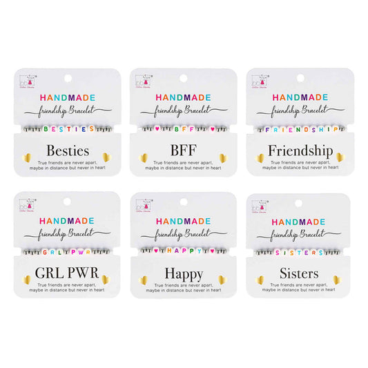 bb Klostermann Armband Friendship,  1 Stück, 6-fach sortiert