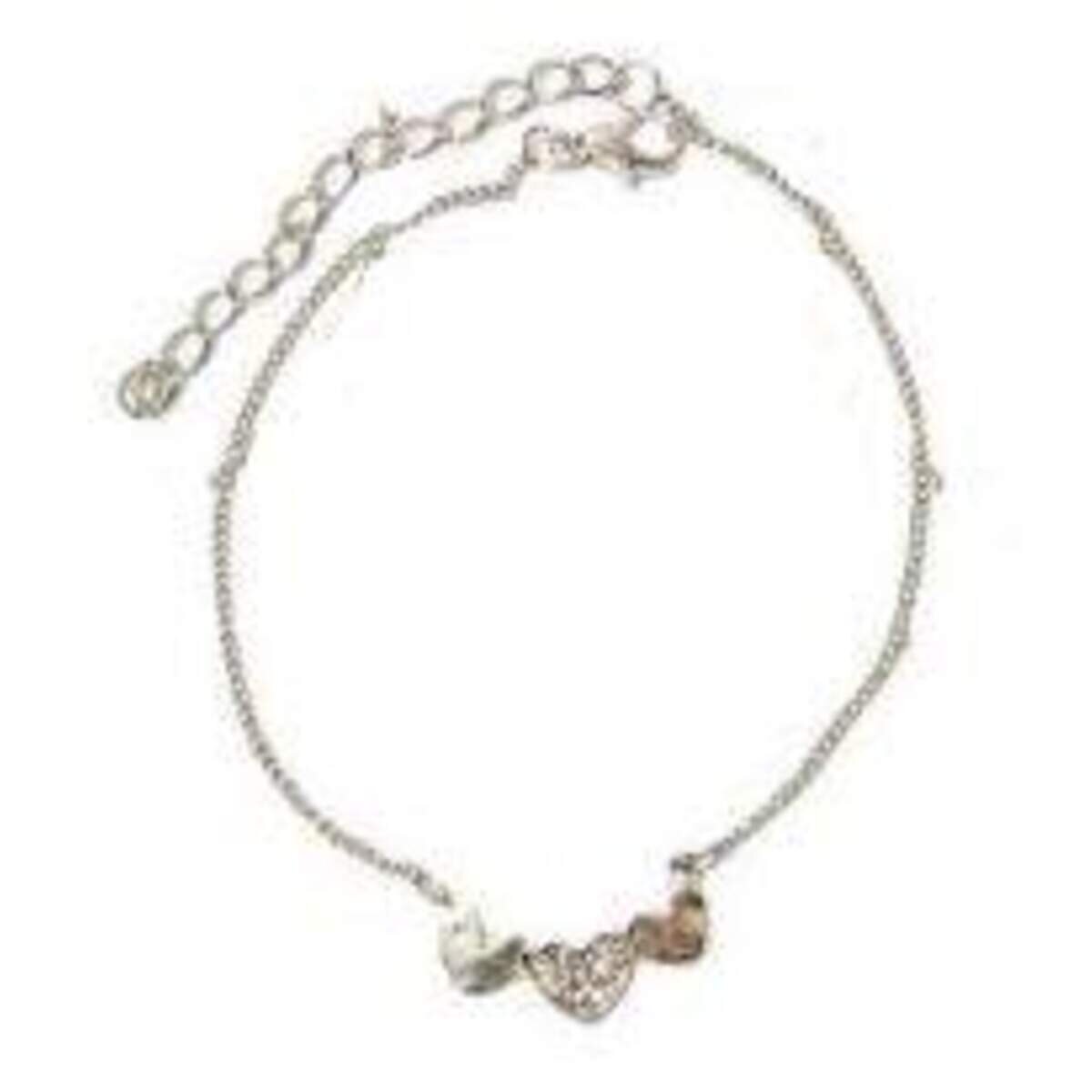 bb Klostermann Armband Herzen mit 3 Steinen, sortiert