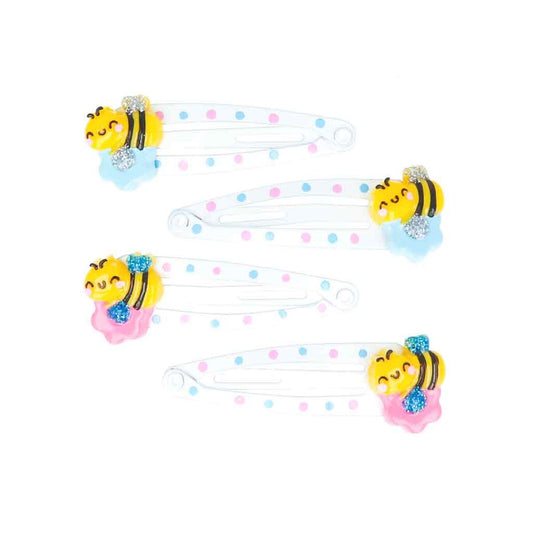 bb Klostermann CC-Clips Bienen 2-teilig 4 cm, 1 Set, 2-fach sortiert