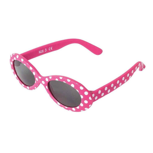 bb Klostermann Flex Sonnenbrille pink mit weißen Punkten