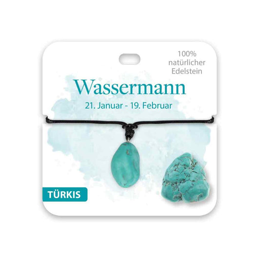 bb Klostermann Kette Edelstein Wassermann