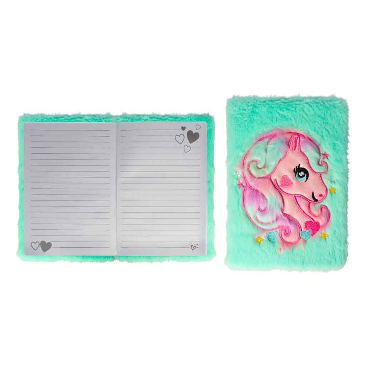 bb Klostermann Notizbuch Cutie Pastell Pferd türkis, DIN A5