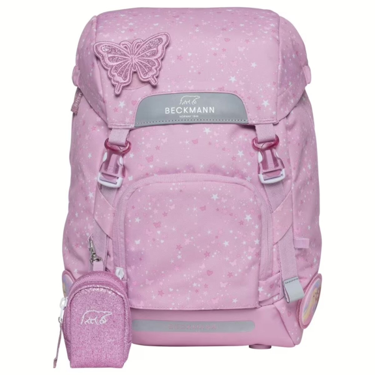 Beckmann Classic 22l Schulrucksack Set 6tlg. Rosie